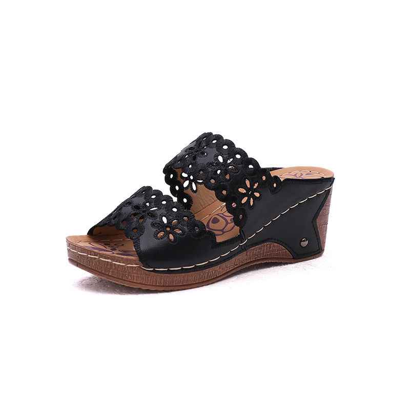 Wedge sandals women summer sponge cake