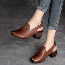 Retro Middle-aged Mom Sandals For Women