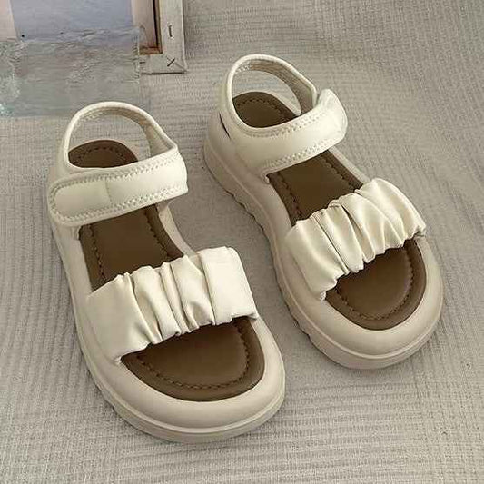 Sports Summer New Roman Sandals For Women Wear Thick Soles