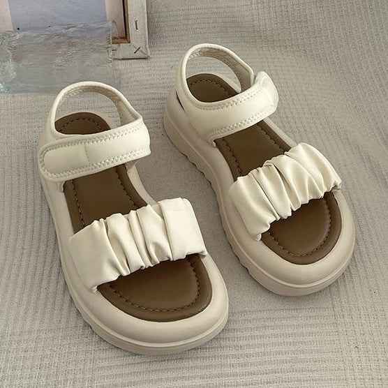 Sports Summer New Roman Sandals For Women Wear Thick Soles