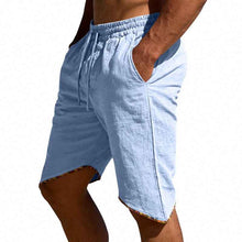 Men's Linen Loose Beach Casual Shorts