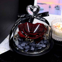 Christmas Flower With Light Little Love Glass Cover Ornaments