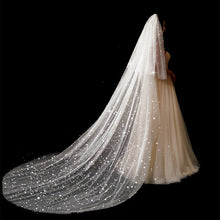 Bridal Wedding Dress Long Tail Luxury Super Fairy Wedding Veil by Mirlaine Univers