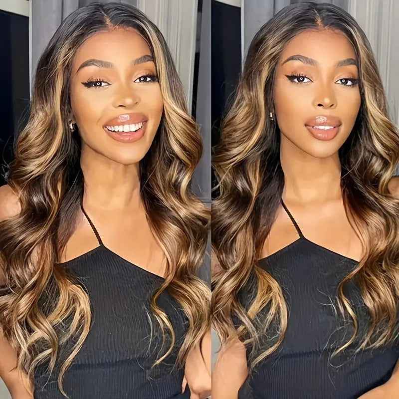 Front Lace Fashion Wavy Long Curly Hair Women's Wig