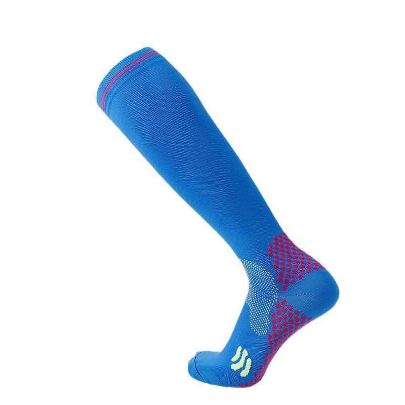 Nylon Men's And Women's Sports Muscle Strength Outdoor Football Compression Socks