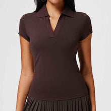 Fashionable Women's Sports Top Short-sleeve T-shirt