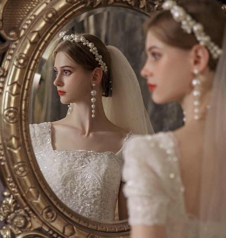 Temperament Bride Retro Super Fairy Mori Style Dream Wedding by Mirlaine Univers