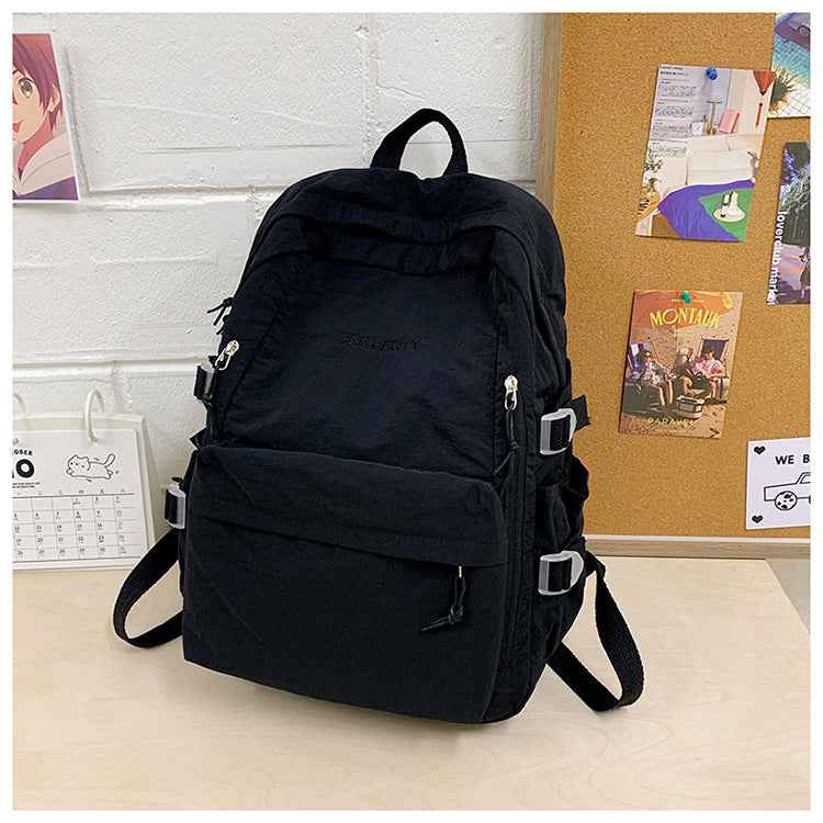 Womens Stylish Casual Minimalist Large-capacity Backpack