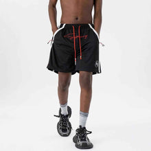 SpringSummer American-style Premium High-performance Quick-drying Mesh Contrast-color Patchwork Casual Shorts