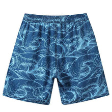 Men's Printing Vacation Style Wading Quick-drying Beach Swim Trunks