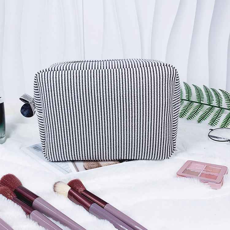 Personalized Embroidered Name Bubble-Chiffon Makeup Bag Portable