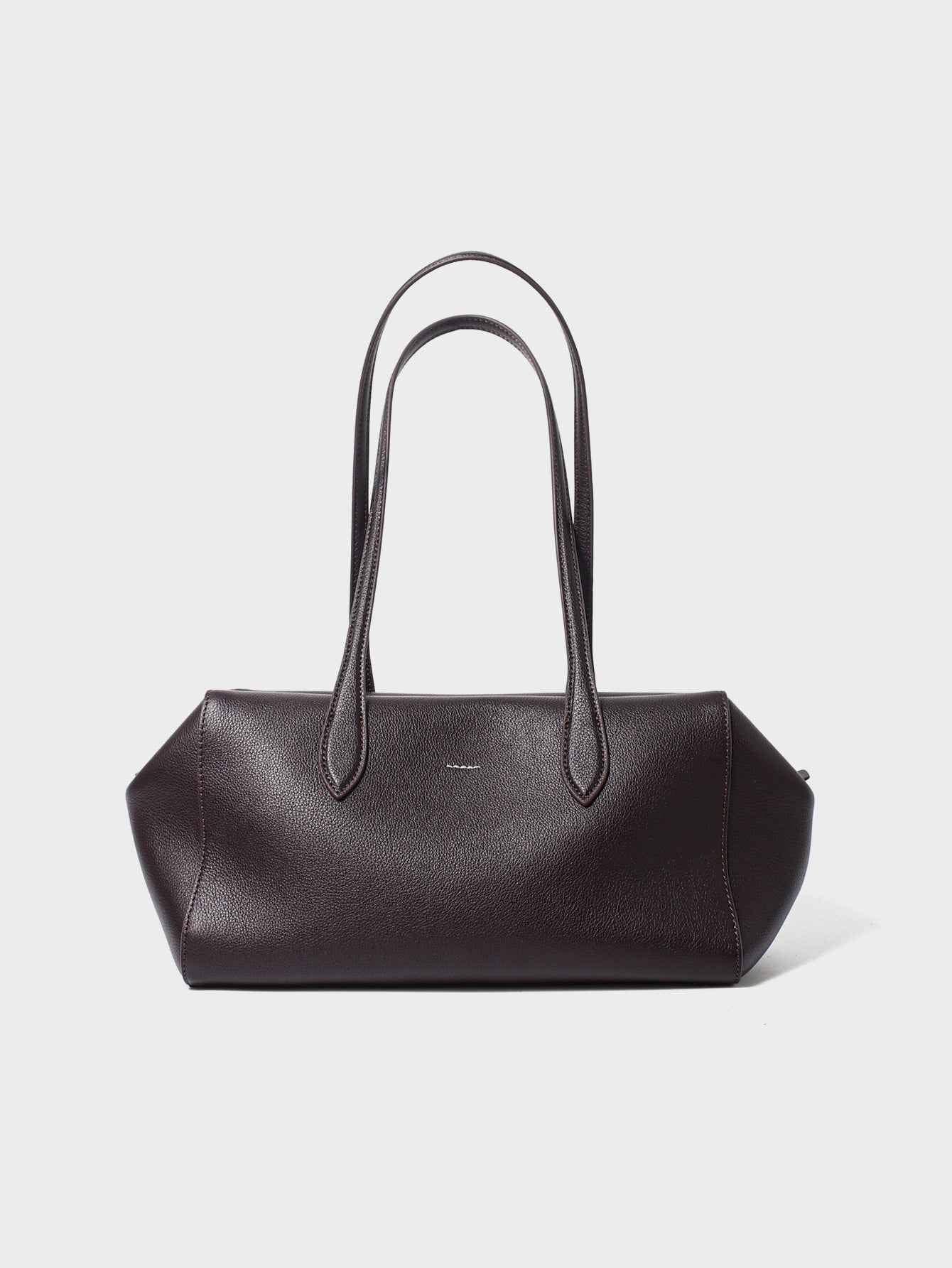 Womens Solid-Color High-Capacity Simple Commuter Tote Bag