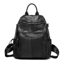 Stylish Vintage Cowhide Womens Backpack