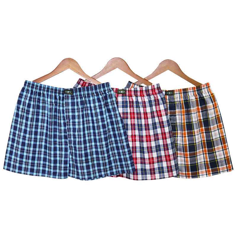 Mens Loose Breathable Cotton Shorts For Home Wear