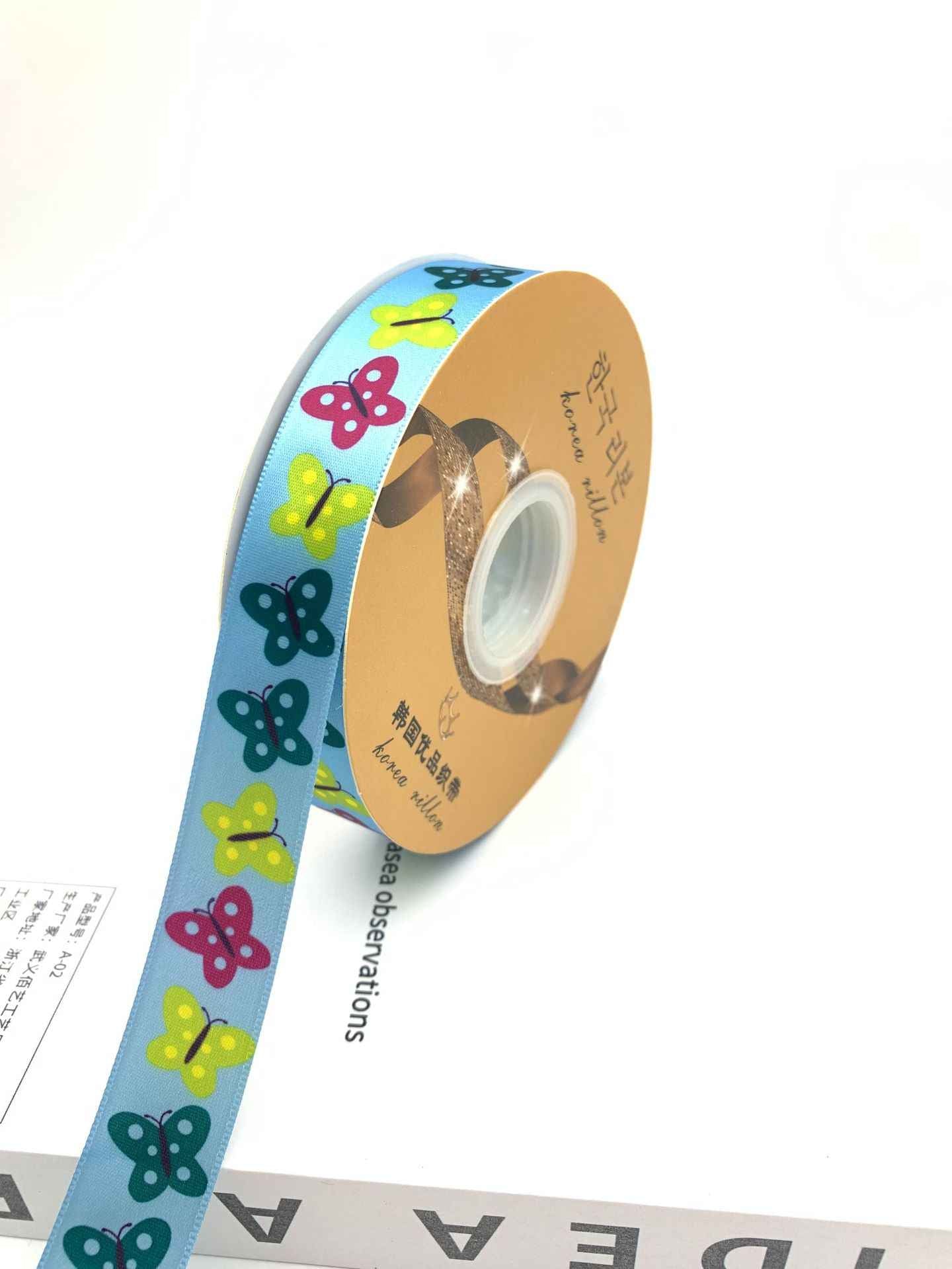 25cm Easter Ribbon Gift Baking Cartoon Ribbon