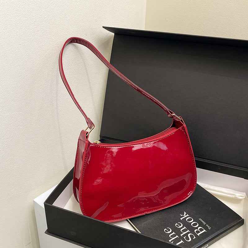 Womens Retro Simple Versatile Tote Bag