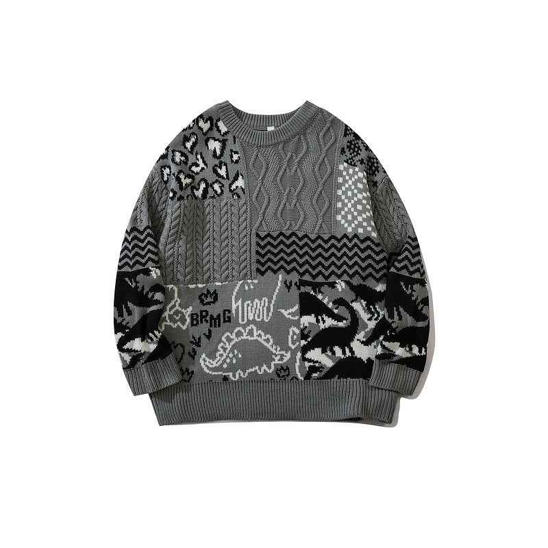 Long-sleeved Loose Men's And Women's Knitted Sweaters