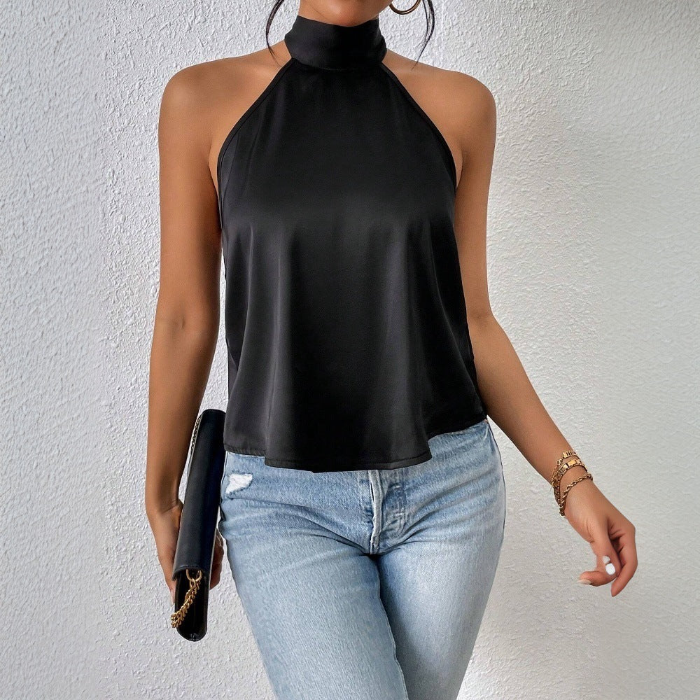 Womens Halterneck Tank SpringSummer New Arrival Backless Stylish Top by Mirlaine Univers Womens Halterneck Tank SpringSummer New Arrival Backless Stylish Top Mirlaine Univers womens-halterneck-tank-springsummer-new-arrival-backless-stylish-top 0 Womens Halterneck Tank SpringSummer New Arrival Backless Stylish Top Mirlaine Univers Womens Halterneck Tank SpringSummer New Arrival Backless Stylish Top