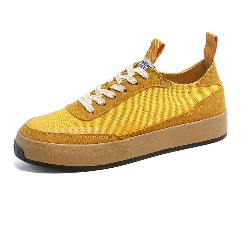 Ice Silk Breathable Board Shoes Canvas Mesh Student