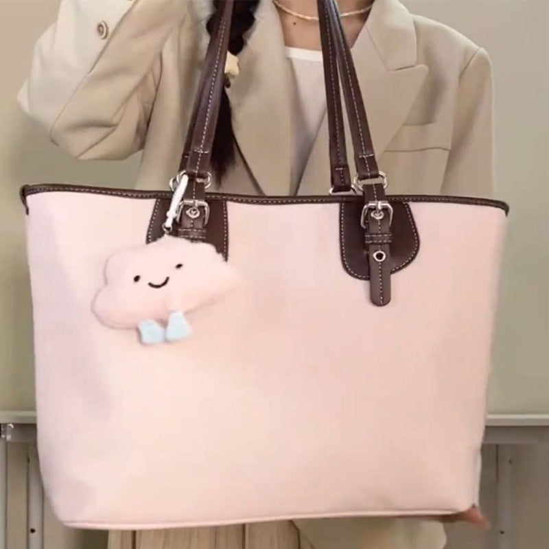 High-end Stylish Versatile Large-capacity Single-shoulder Bag For Class And Commuting by Mirlaine Univers