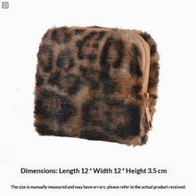 Luxury-Light Ring Pendant Bracelet Multi-Layer Leopard-Print PU Leather Jewelry Organizer Bag