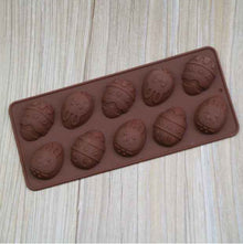 Silica Gel Easter Eggs Bunny Chocolate Mold