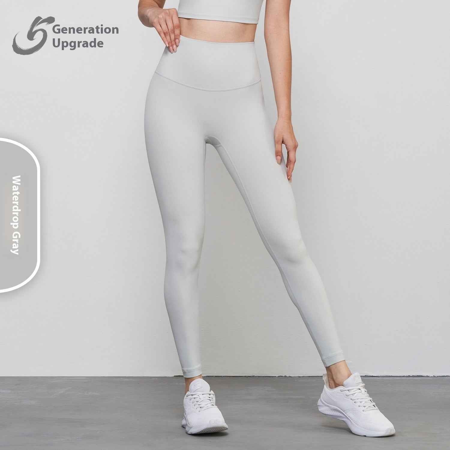 High Waist Hip Lift Anti-curling Tight Sports Pants