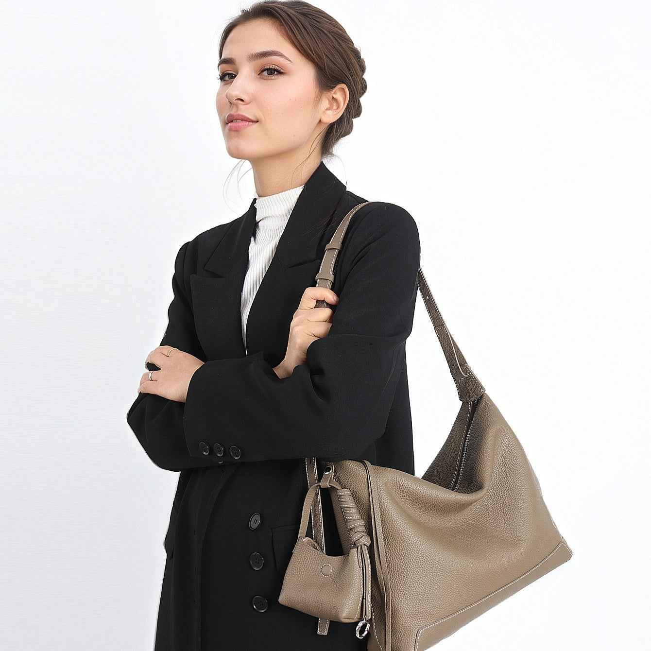 Niche Lightweight Single-shoulder Underarm And Crossbody Bag For Women