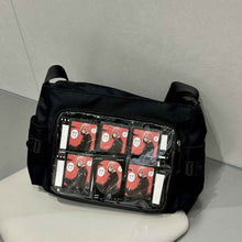 Everyday Versatile Transparent Single-shoulder Canvas Bag