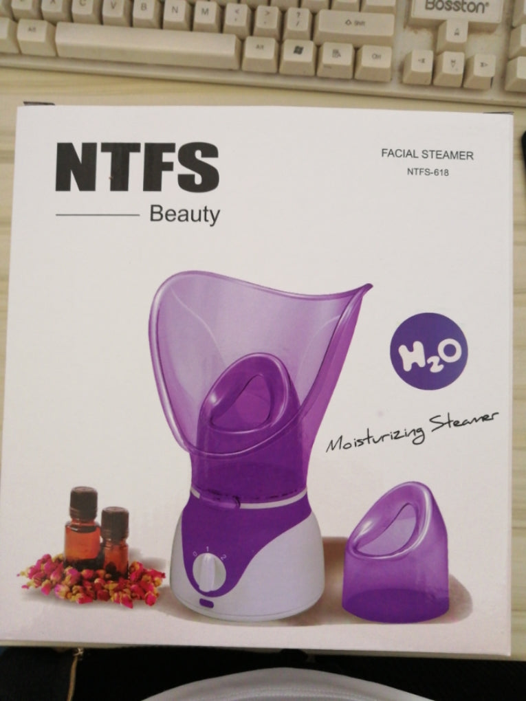 Facial Face Steamer Machine Pores Cleanser Mist Steam Sprayer Spa Sauna Skin Vaporizer Deep Cleansing Skin Care by Mirlaine Univers
