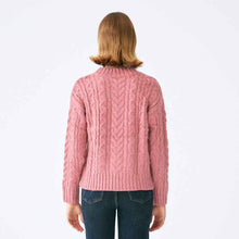 Loose Youthful Alpaca Knit Sweater For Women