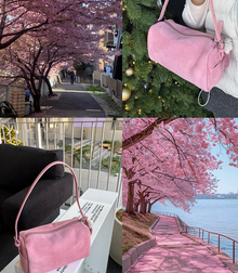 Niche-design Zippered Suede Tote And Shoulder Bag