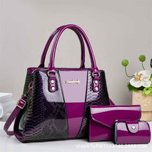 Large-capacity Shouldercrossbody Bag With A Snakeskin Pattern Tote Handbag