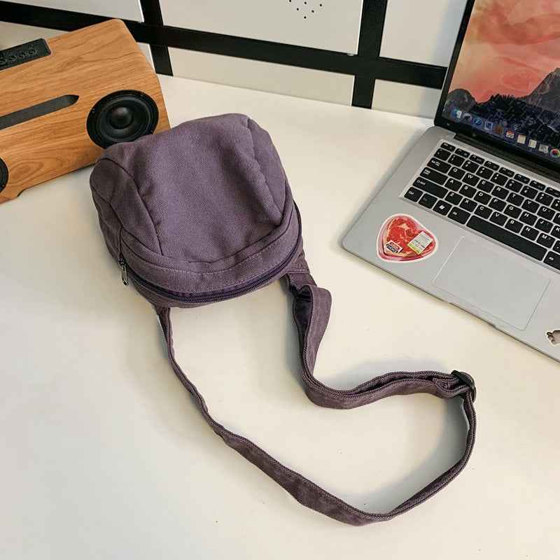 Retro Harajuku-style Artistic All-match Commuter Crossbody Bag