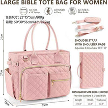 Large Capacity Book Storage Bag Portable Tote Bag For Travel