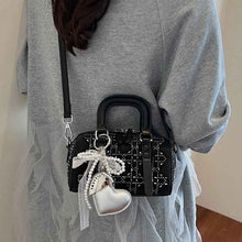 Korean-style Minimalist Versatile Niche Cylindrical Tote Bag