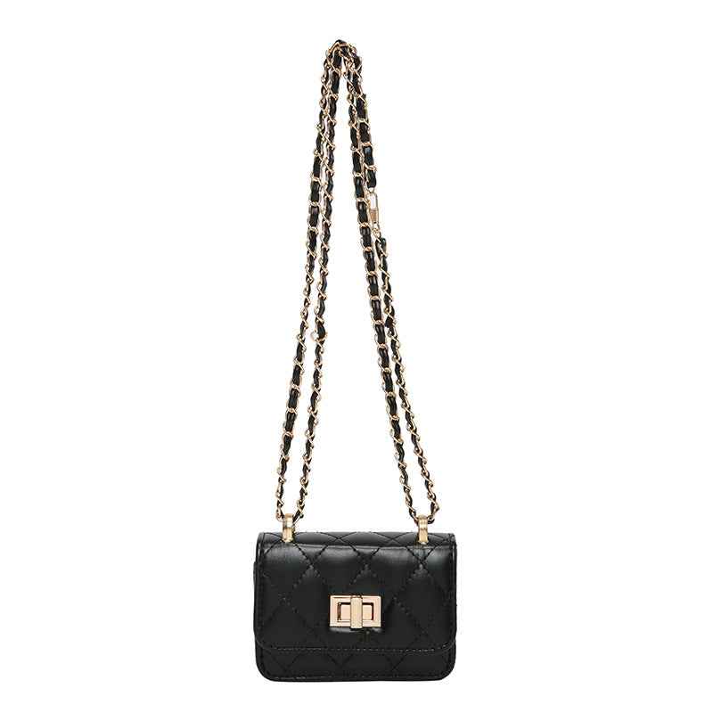 Fashionable Lock-Clasp Chain All-Match Crossbody Bag For Women