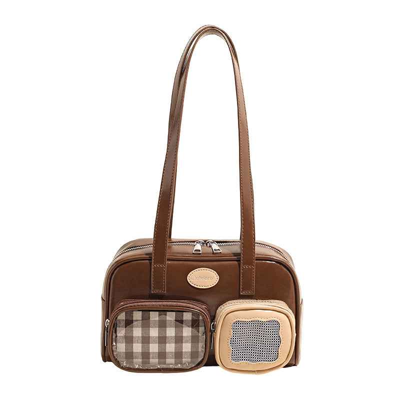 High-Capacity Versatile Korean-Style Ribbon Shoulder Bag For Women