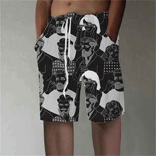Men's Beach Pants Fun 3D Printed Swimming Trunks