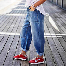 Mid-rise Boot-cut Cropped Denim Jeans