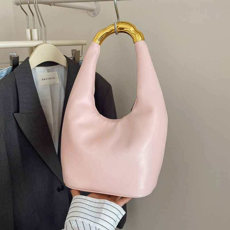 Womens Trendy Tote Bucket Bag For Commuting And Everyday Use