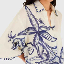 Fashion Linen Leisure All-matching Shirt Cardigan Shorts