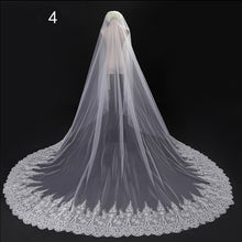 Bride Wedding Master Wedding Veil Long Long Tail by Mirlaine Univers
