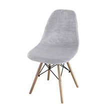 Velvet Solid Color Shell Eames Chair Cover