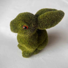 Easter Egg Gift Simulation Flocking Rabbit Garden Decoration Ornaments