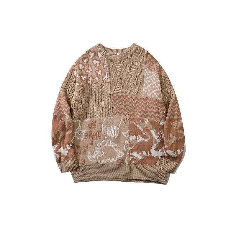 Long-sleeved Loose Men's And Women's Knitted Sweaters