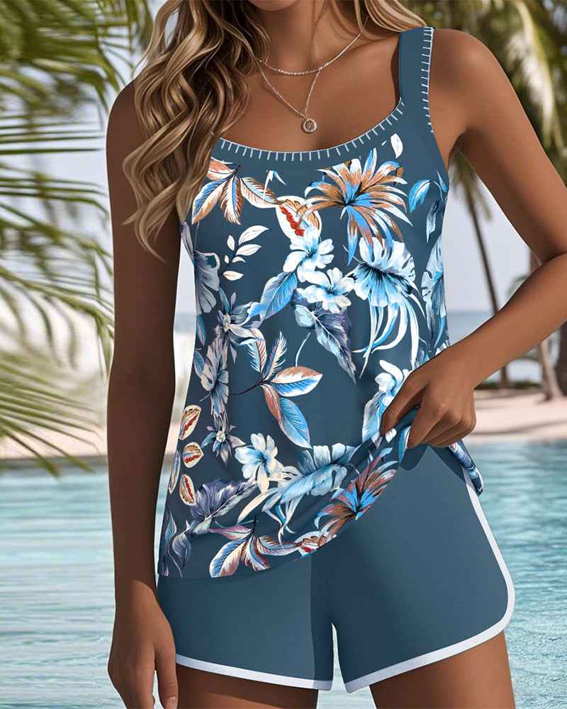 Sexy Solid Color Beach Vacation Hot Spring Bathing Suit