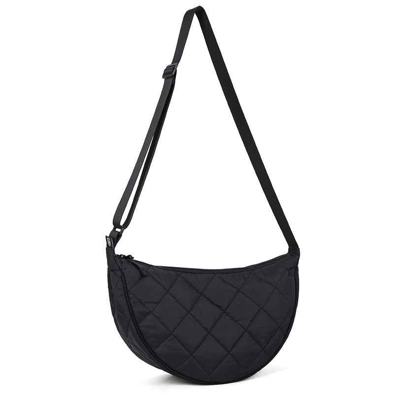 Womens High-Capacity Nylon Shoulder Crossbody Bag