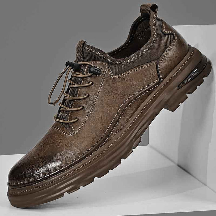 Mens Casual Leather Shoes In Large Sizes