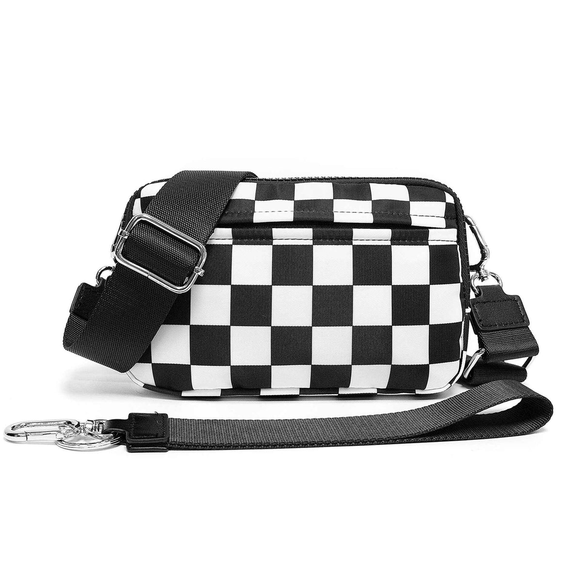 Double-layer Polyester Waterproof Outdoor Sports Running Crossbody Waist Bag